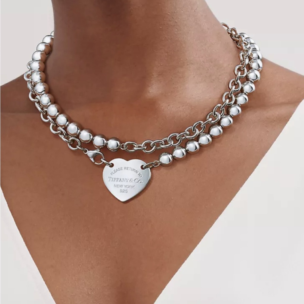 Return to Tiffany Heart Tag Wrap Necklace